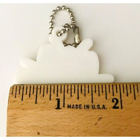 Pokemon Meowth Nintendo 23 1997 Character Key Fob Keychain 2.25" Vintage Rare - Picture 4 of 5